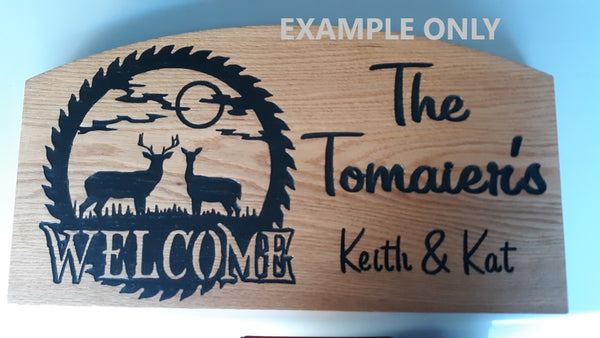 PERSONALIZED CUSTOM SIGN