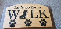 Dog Walk Sign