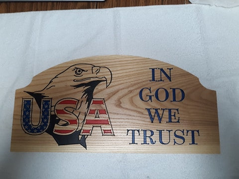 In God We Trust Sign