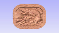 FISH CRIBBAGE BOARD